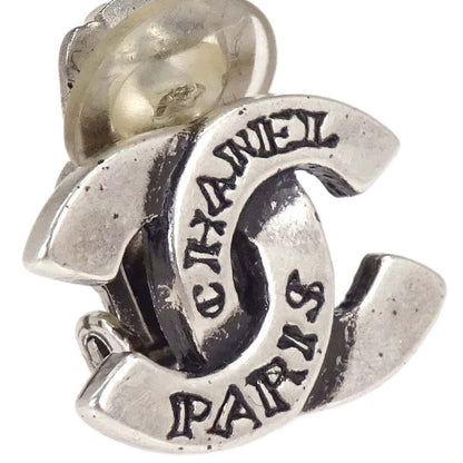 Chanel CC Clip-On Earrings Silver 99A