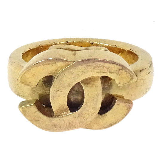Chanel Ring CC Gold #52 01P