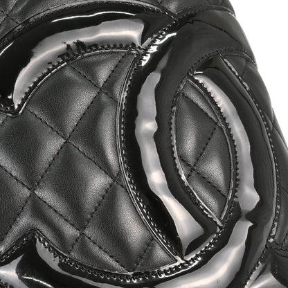 Chanel 2006-2008 Black Calfskin Cambon Ligne Tote Handbag