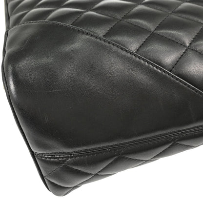 Chanel 2006-2008 Black Calfskin Cambon Ligne Tote Handbag