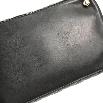 Chanel 2006-2008 Black Calfskin Cambon Ligne Tote Handbag