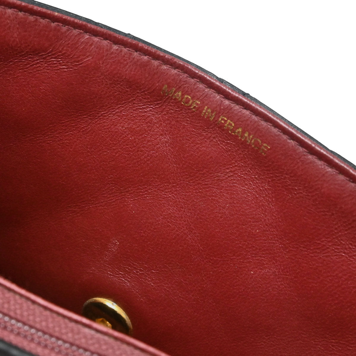 Chanel 1991-1994 Black Lambskin Classic Square Flap Shoulder Bag 20