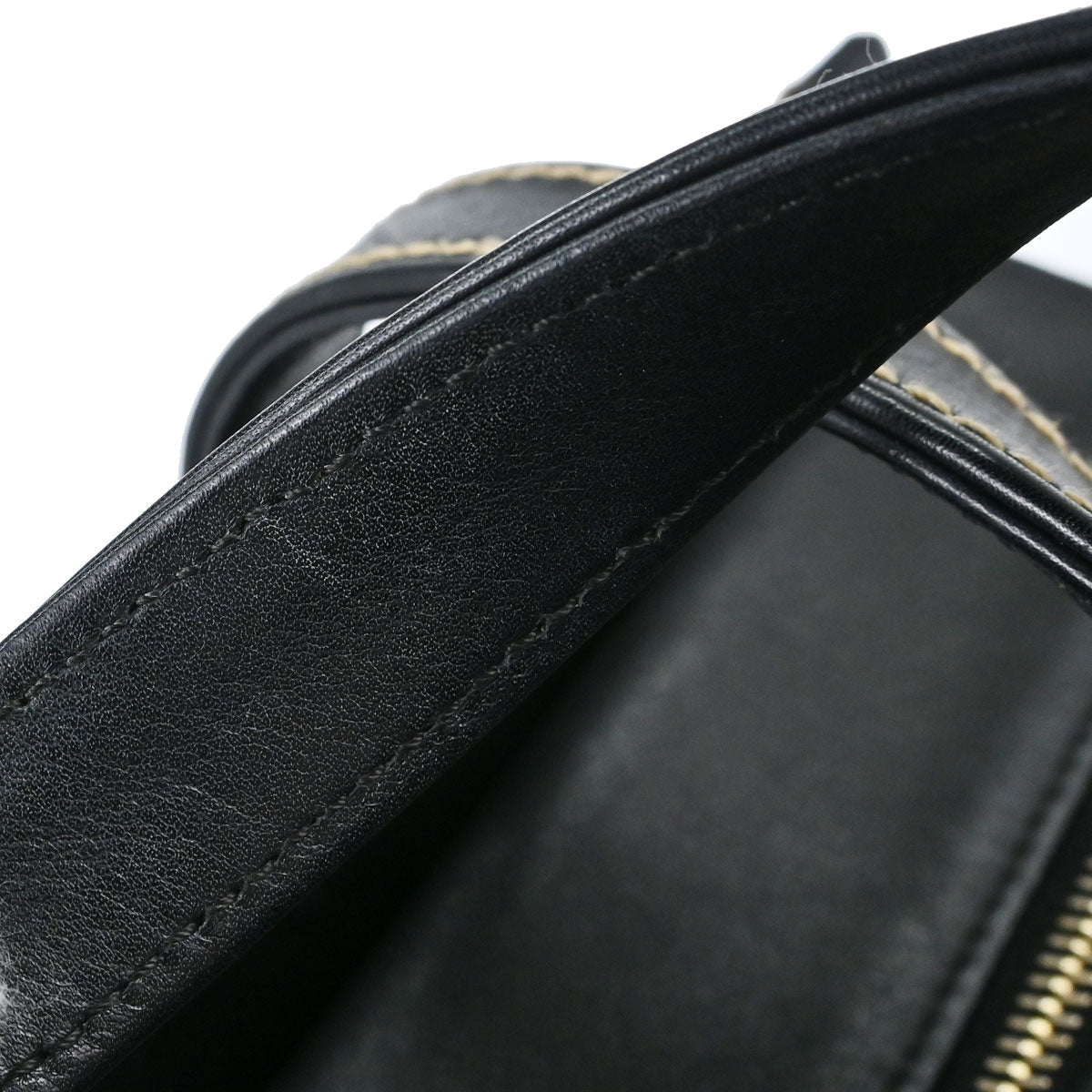 Chanel 2004-2005 Black Calfskin Wild Stitch Handbag