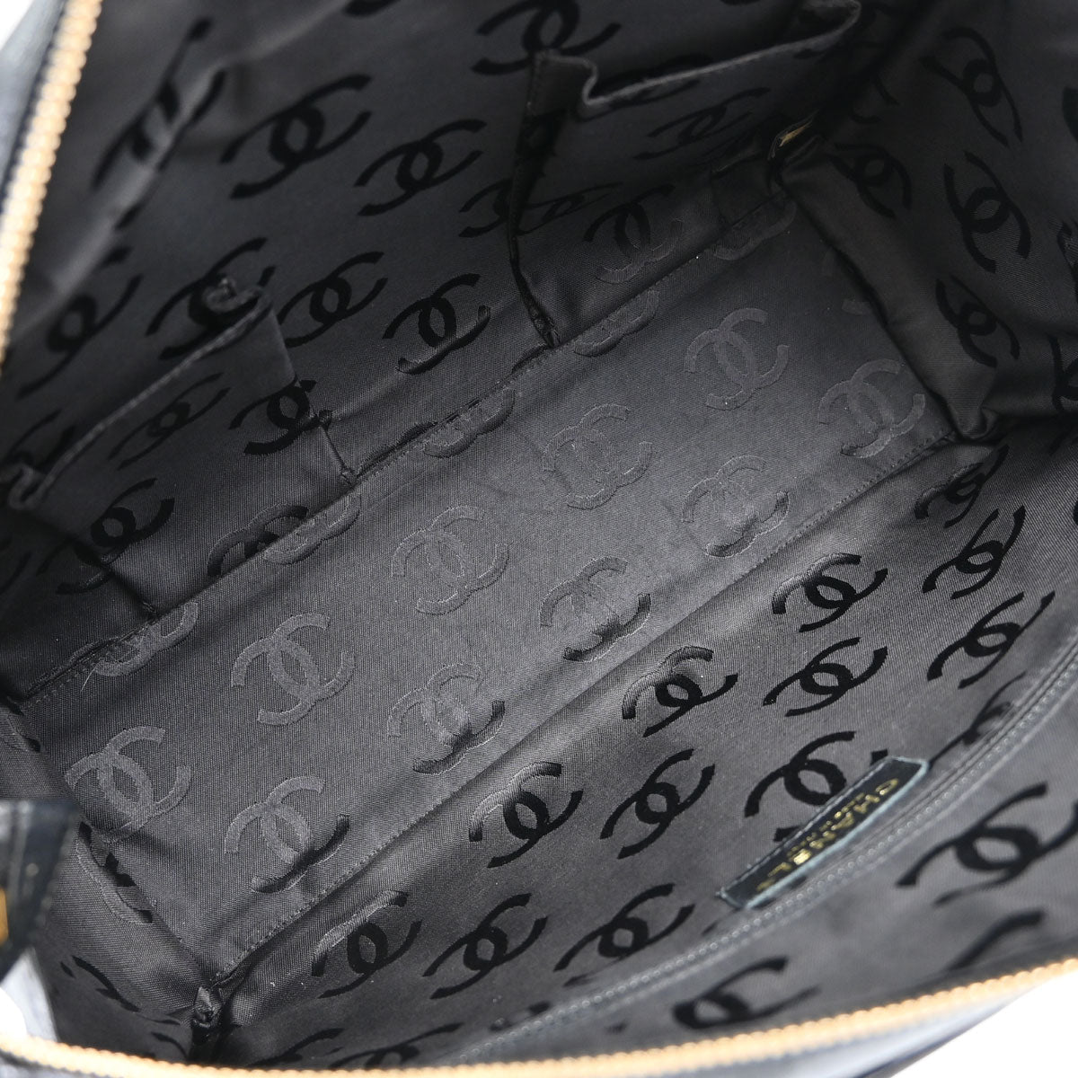 Chanel 2004-2005 Black Calfskin Wild Stitch Handbag