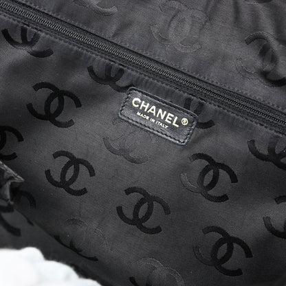 Chanel 2004-2005 Black Calfskin Wild Stitch Handbag
