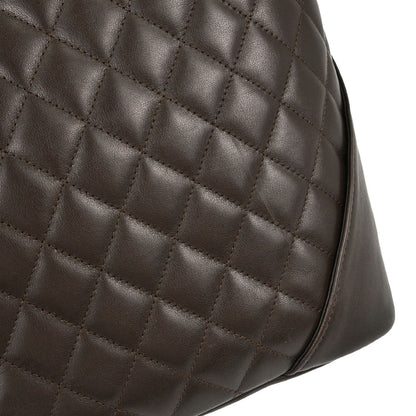 Chanel 2005-2006 Brown Calfskin Cambon Ligne Tote Handbag
