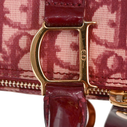 Christian Dior Burgundy Trotter Handbag