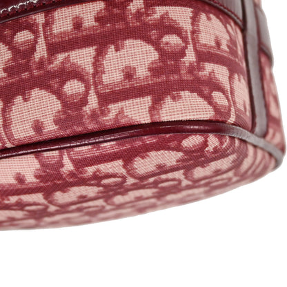 Christian Dior Burgundy Trotter Handbag