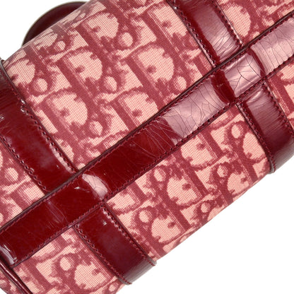 Christian Dior Burgundy Trotter Handbag