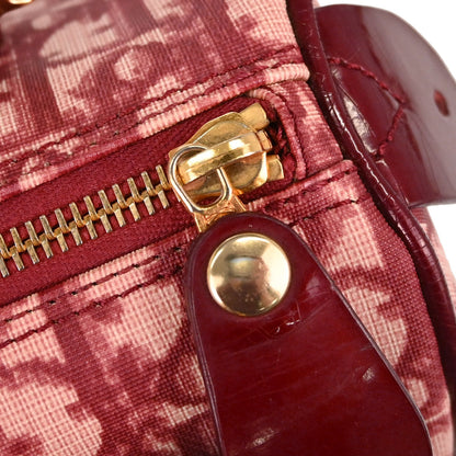 Christian Dior Burgundy Trotter Handbag