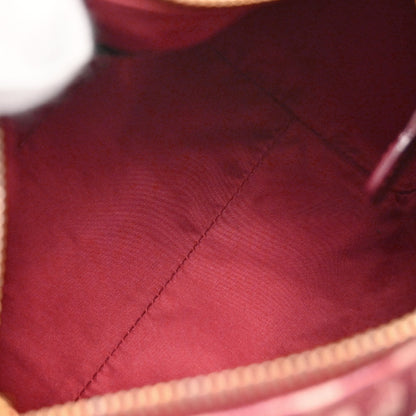 Christian Dior Burgundy Trotter Handbag