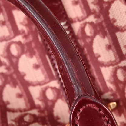 Christian Dior Burgundy Trotter Handbag