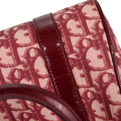 Christian Dior Burgundy Trotter Handbag