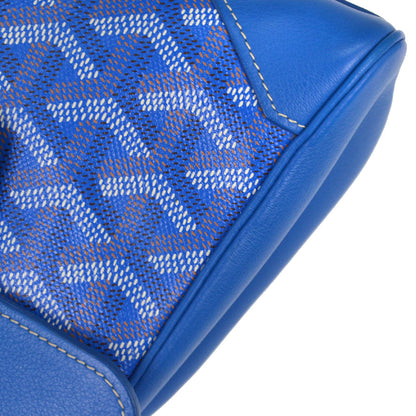 Goyard Blue Saigon Souple Mini 2way Shoulder Handbag