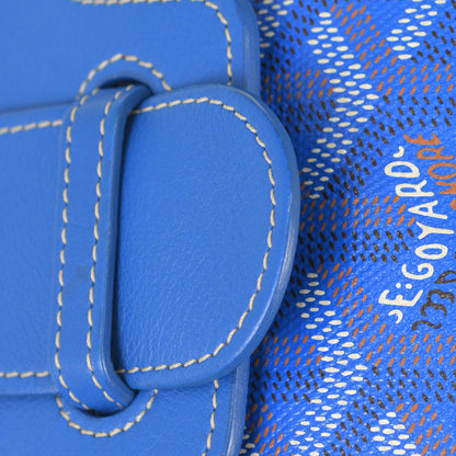 Goyard Blue Saigon Souple Mini 2way Shoulder Handbag