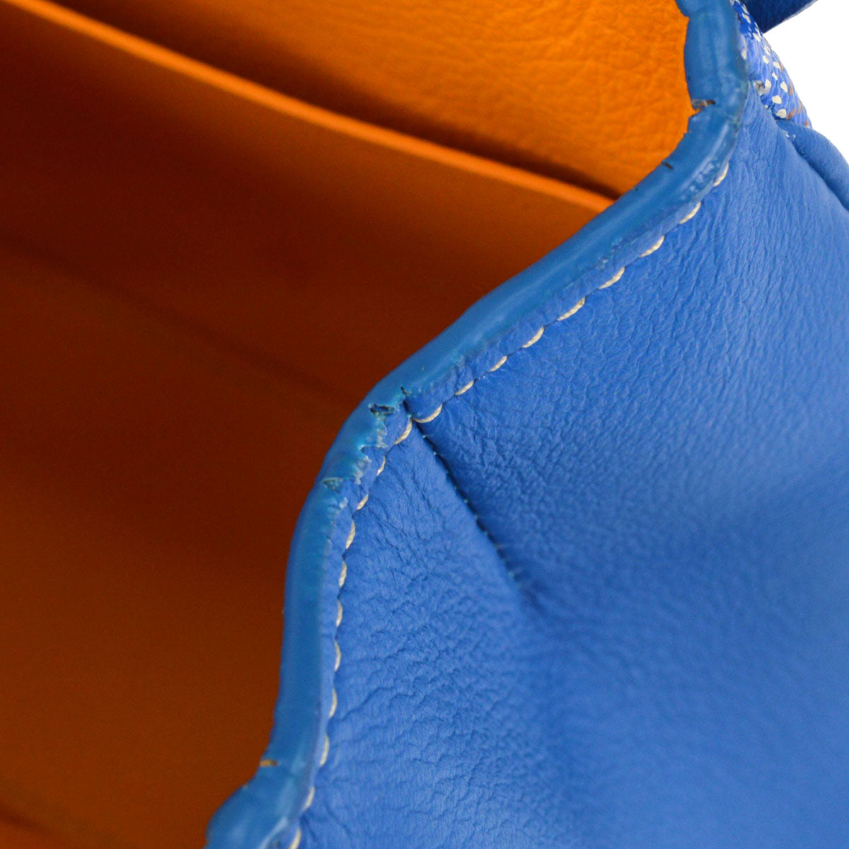 Goyard Blue Saigon Souple Mini 2way Shoulder Handbag