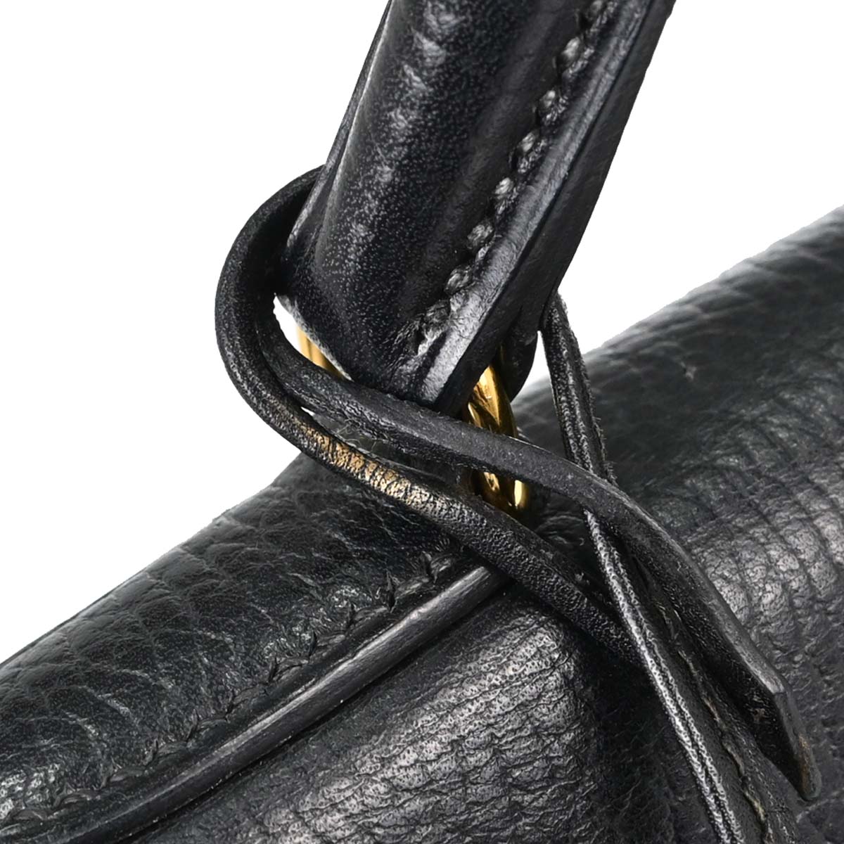 Hermes Black Ardennes Kelly 32 Retourne 2way Shoulder Handbag