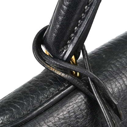 Hermes Black Ardennes Kelly 32 Retourne 2way Shoulder Handbag