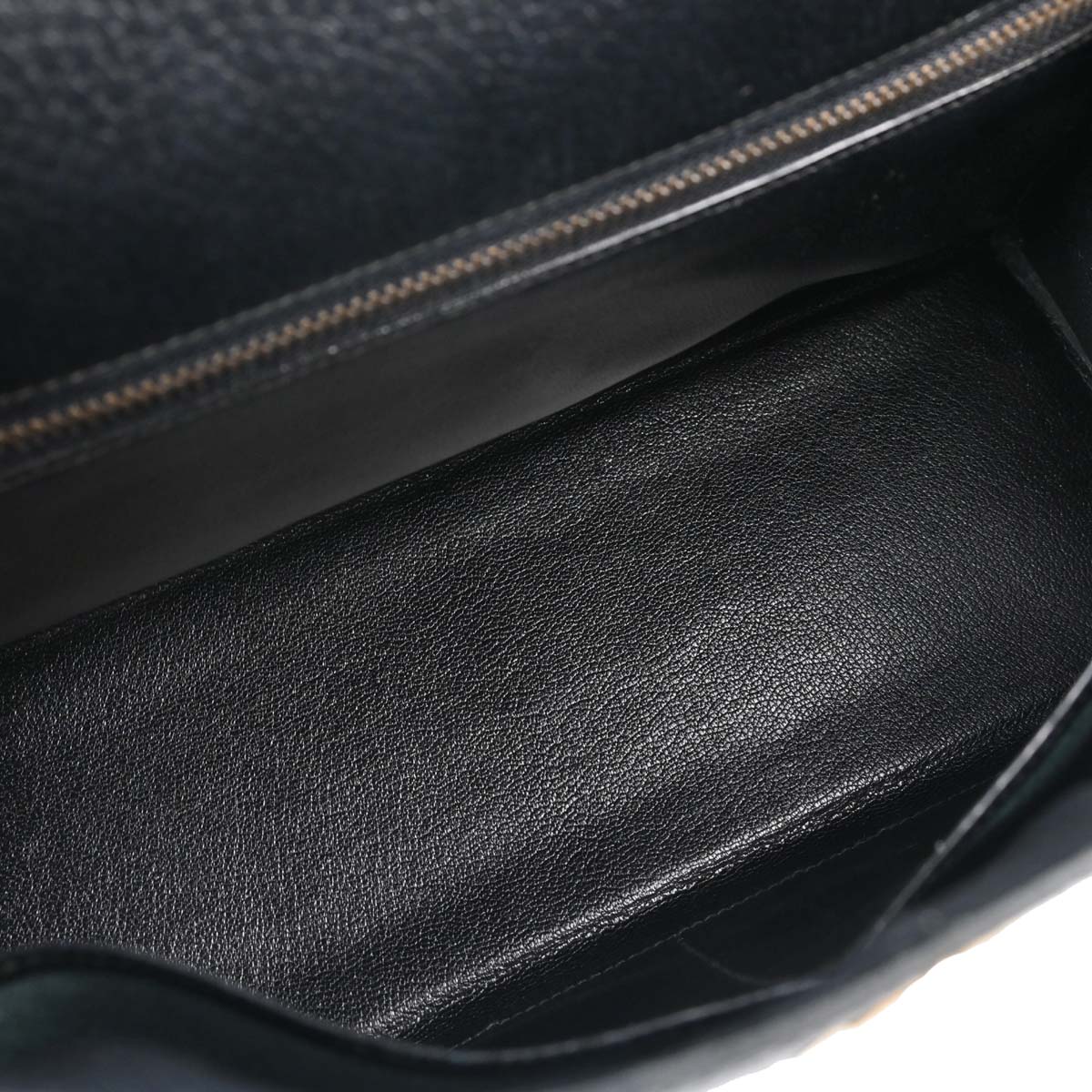 Hermes Black Ardennes Kelly 32 Retourne 2way Shoulder Handbag