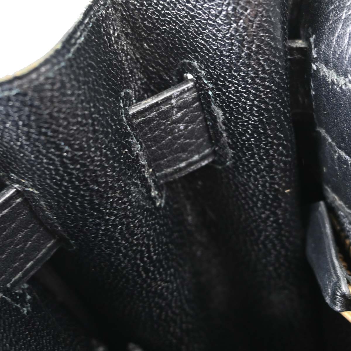 Hermes Black Ardennes Kelly 32 Retourne 2way Shoulder Handbag