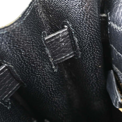 Hermes Black Ardennes Kelly 32 Retourne 2way Shoulder Handbag