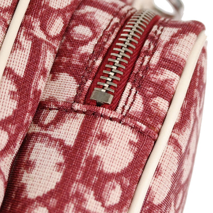 Christian Dior Burgundy Trotter 2way Duffle Handbag