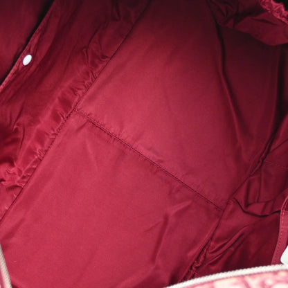Christian Dior Burgundy Trotter 2way Duffle Handbag