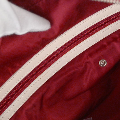 Christian Dior Burgundy Trotter 2way Duffle Handbag