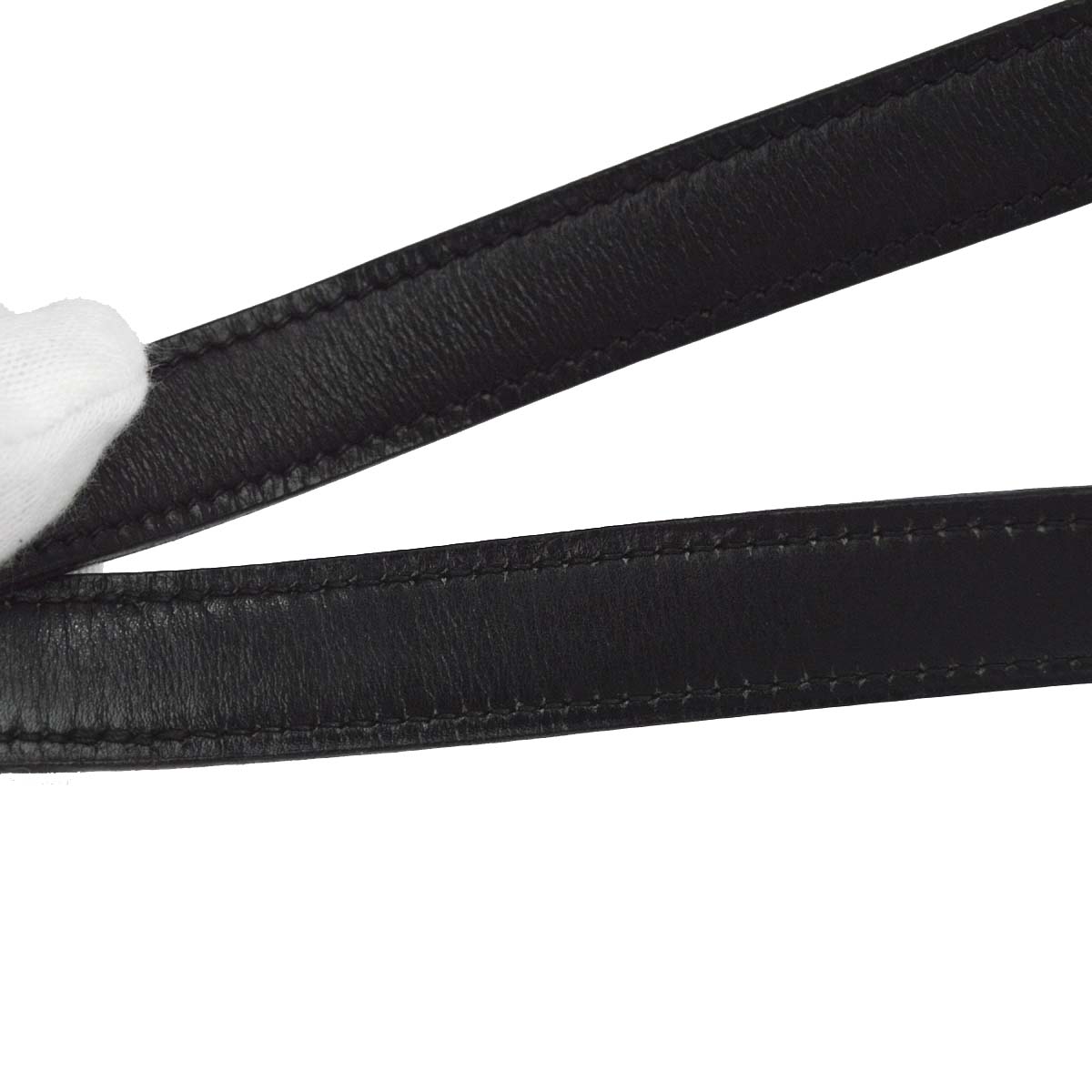 Hermes Black Box Calf Cocarde Shoulder Bag
