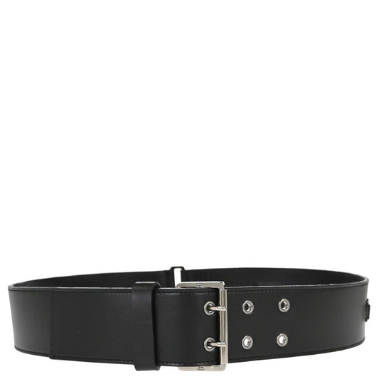 Christian Dior Leather Belt Black #85