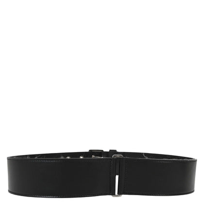 Christian Dior Leather Belt Black #85
