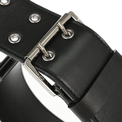 Christian Dior Leather Belt Black #85