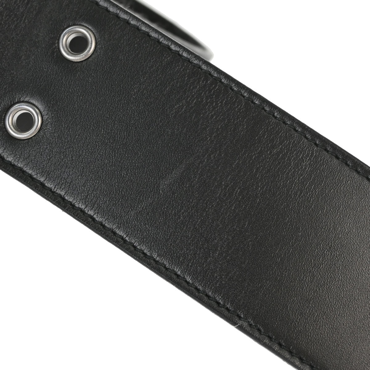 Christian Dior Leather Belt Black #85