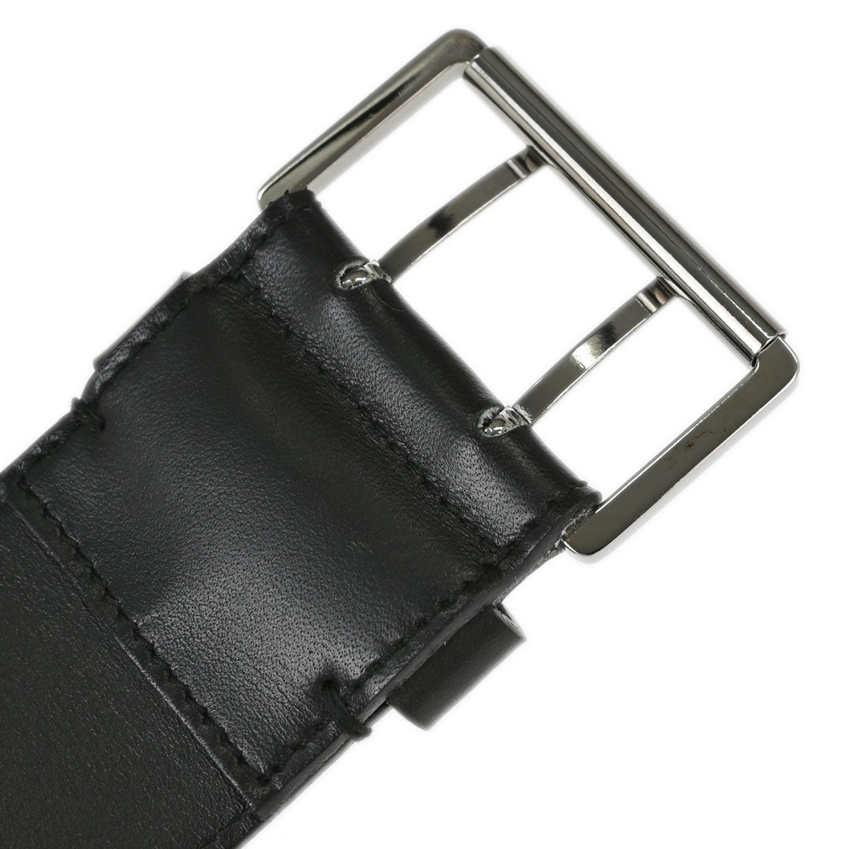 Christian Dior Leather Belt Black #85