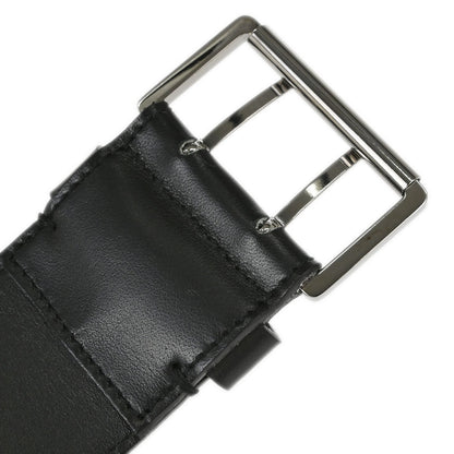 Christian Dior Leather Belt Black #85