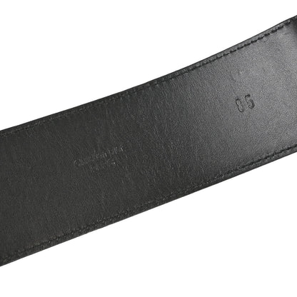 Christian Dior Leather Belt Black #85