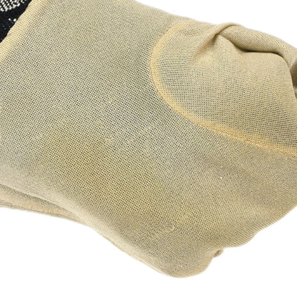 Christian Dior Gloves Lambskin Trotter Black Small Good