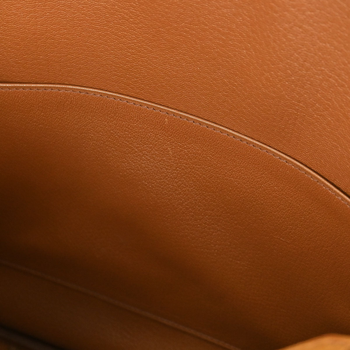 Hermes * Chestnut Ostrich HAC Haut a Courroies 32 Handbag