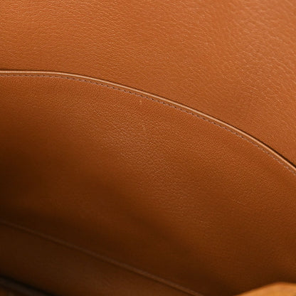 Hermes * Chestnut Ostrich HAC Haut a Courroies 32 Handbag