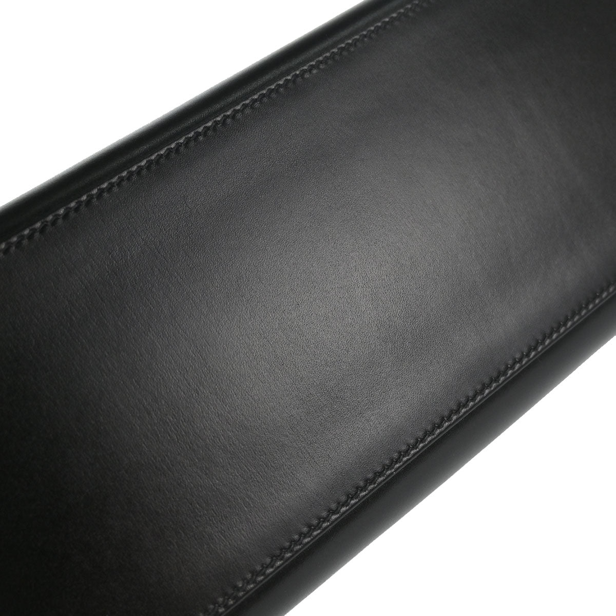 Hermes Black Box Calf Kelly 28 Sellier 2way Shoulder Handbag