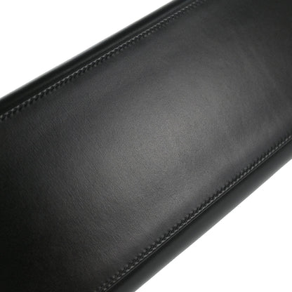 Hermes Black Box Calf Kelly 28 Sellier 2way Shoulder Handbag