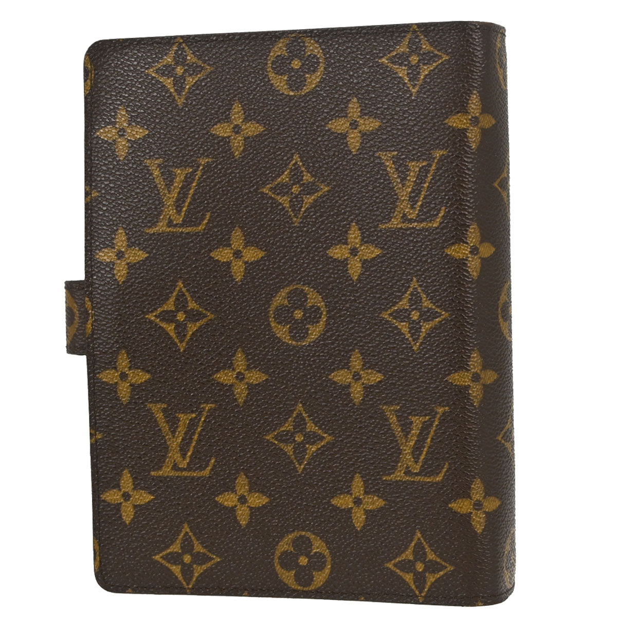 Louis Vuitton Monogram Agenda MM Planner Cover R20004 Small Good