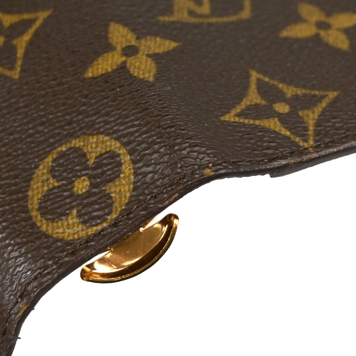 Louis Vuitton Monogram Agenda MM Planner Cover R20004 Small Good