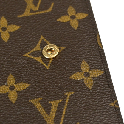 Louis Vuitton Monogram Agenda MM Planner Cover R20004 Small Good