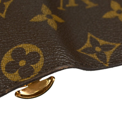 Louis Vuitton Monogram Agenda MM Planner Cover R20004 Small Good