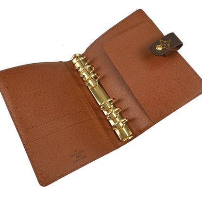 Louis Vuitton Monogram Agenda MM Planner Cover R20004 Small Good