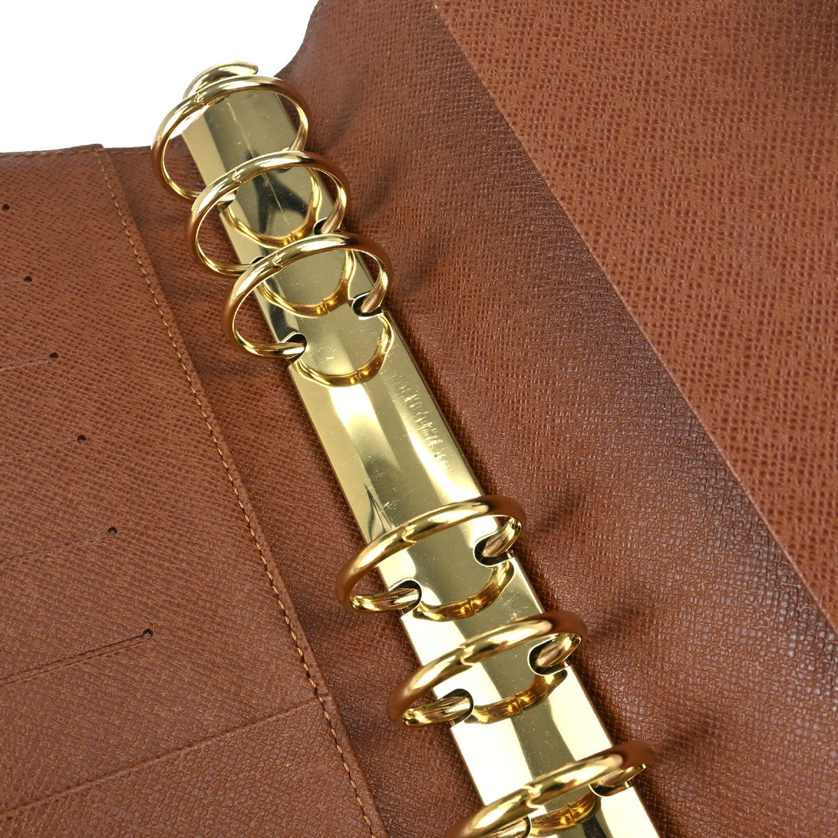 Louis Vuitton Monogram Agenda MM Planner Cover R20004 Small Good