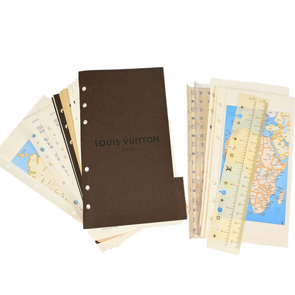Louis Vuitton Monogram Agenda MM Planner Cover R20004 Small Good