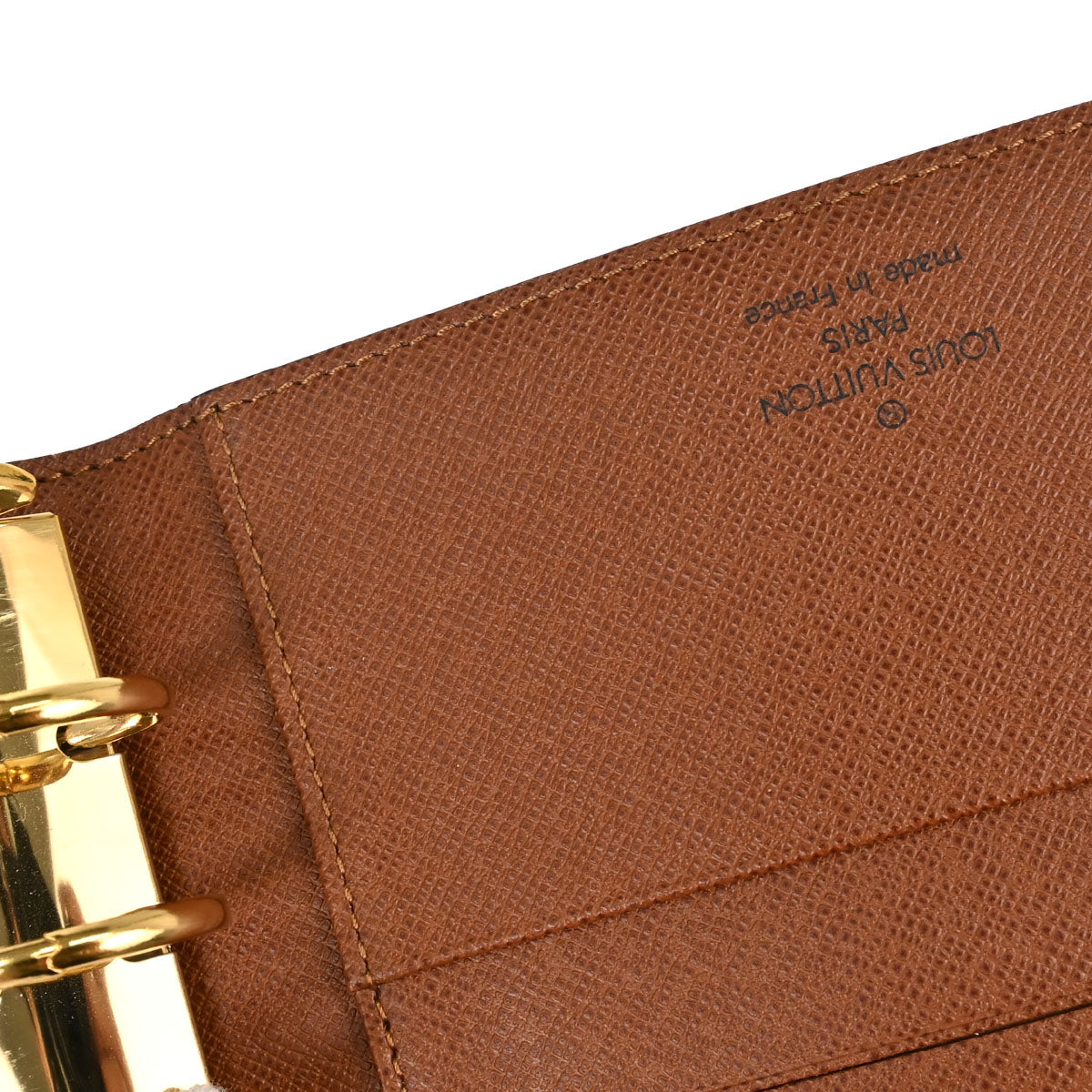 Louis Vuitton Monogram Agenda MM Planner Cover R20004 Small Good