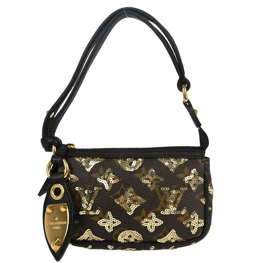 Louis Vuitton Eclipse Mini Pochette Accessoires Handbag M60125